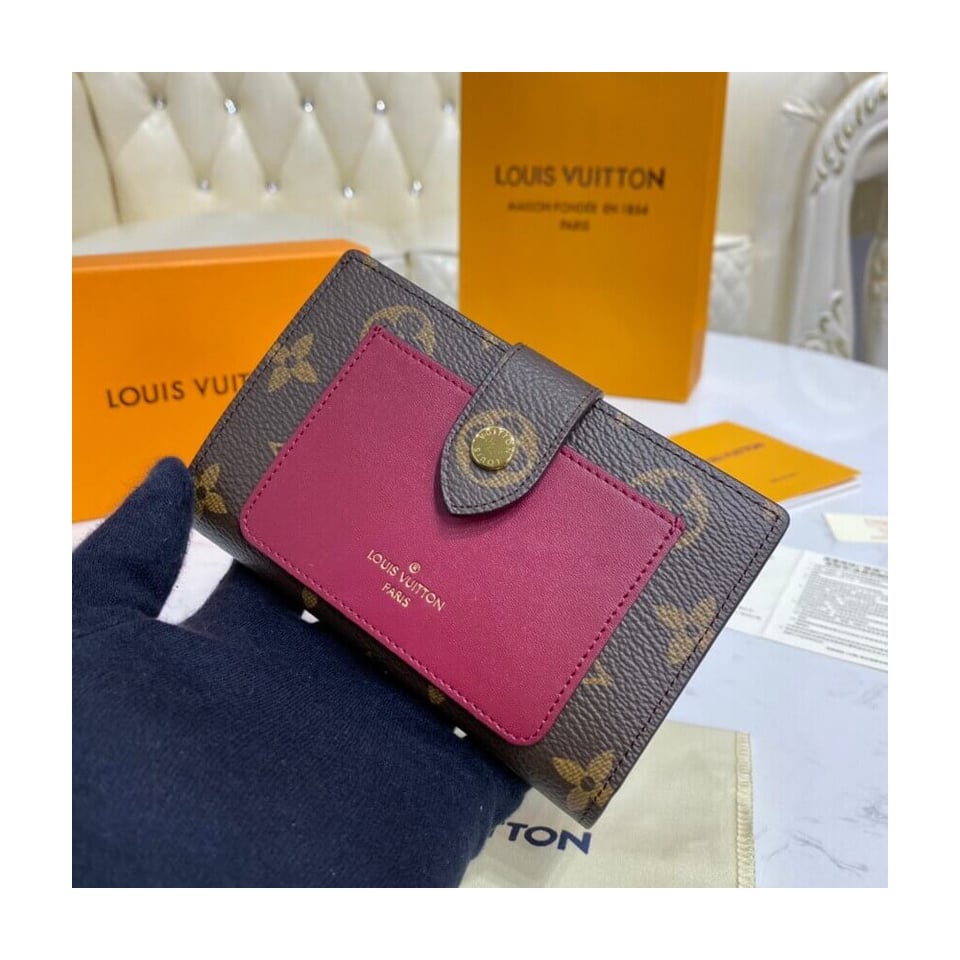 Louis Vuitton Monogram Canvas Juliette Wallet view 3