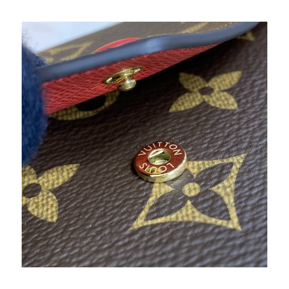 Louis Vuitton Monogram Canvas Victorine Wallet Red view 7