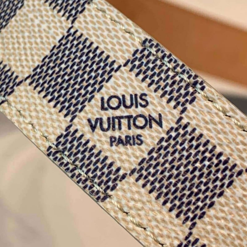 Louis Vuitton Mini Damier Azur Belt 25mm M9782X view 7