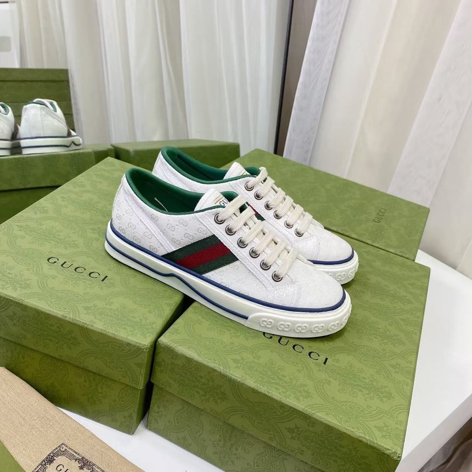 Gucci Tennis 1977 White Mini Gg 606111 99W90 9085 view 9