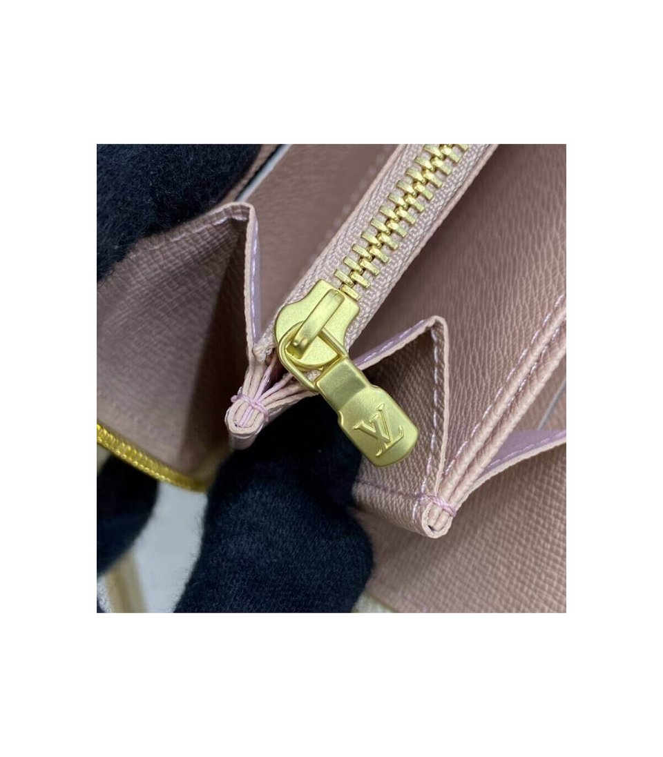 Louis Vuitton Zippy Wallet Mist Gray 19.5cm view 8