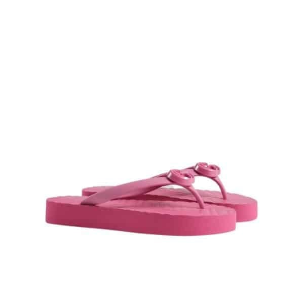 Gucci Women?S Chevron Thong Pink ?655463 J8710 5609 view 2