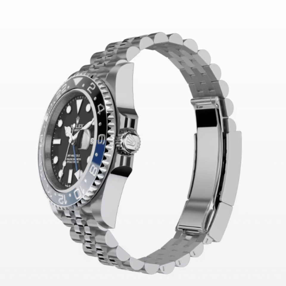 [SUPER CLONE] Rolex GMT-Master II Dial 126710BLNR “Batgirl” 40mm Blue And Black Jubilee view 2