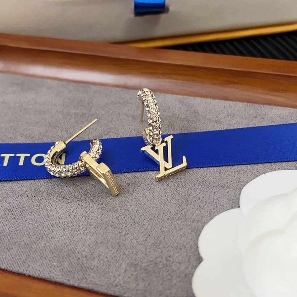 Louis Vuitton Lv Iconic Earrings Gold M01732 view 5