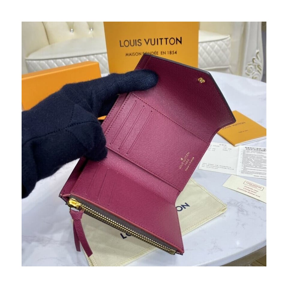 Louis Vuitton Monogram Canvas Victorine Wallet Fuchsia view 9