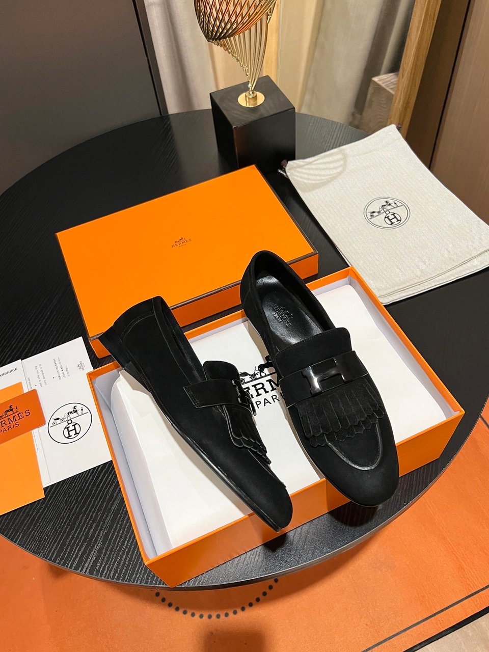 Hermes Royal Loafer Black view 8