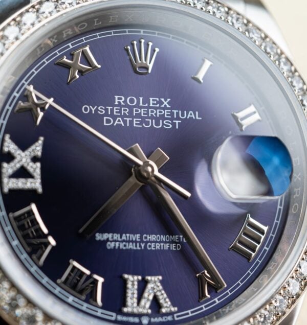 [Superclone] Rolex Datejust 36mm Aubergine Dial Jubilee 126284RBR view 4