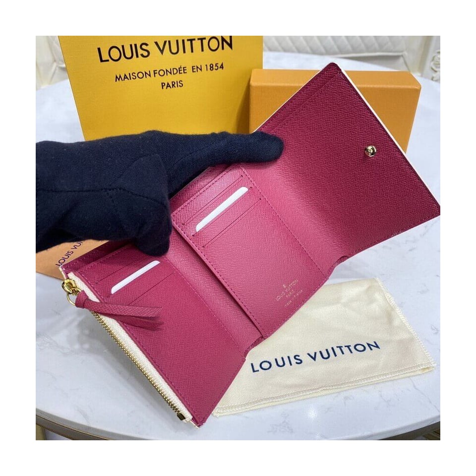 Louis Vuitton Damier Azur Victorine Wallet view 9