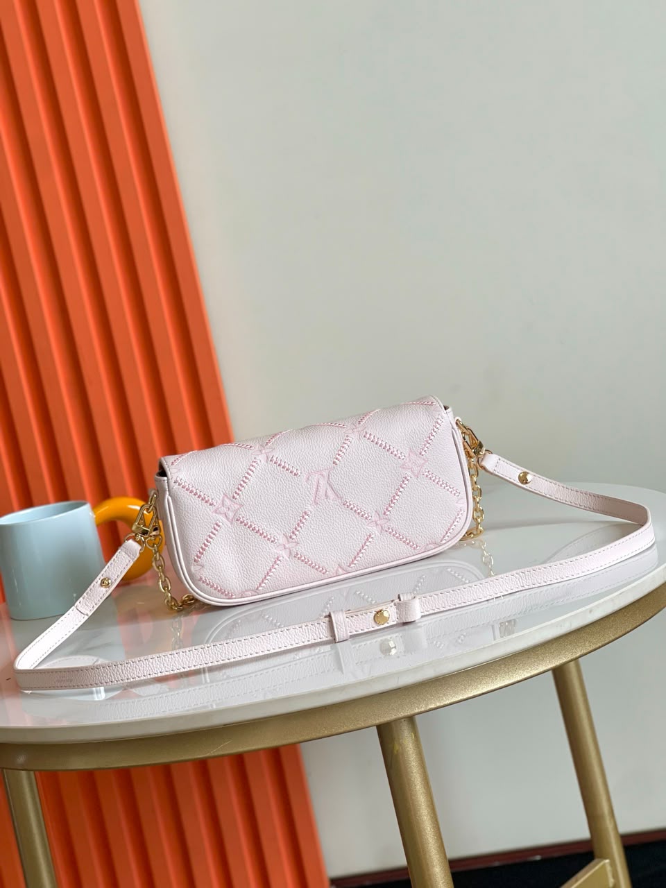Louis Vuitton Ivy Bag Light Bliss Couture Cream 23.5cm M29502 view 8
