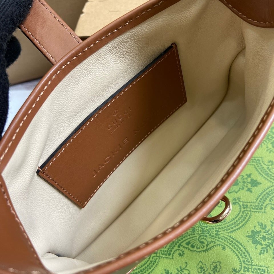 Gucci Jackie 1961 Mini Hobo Bag Brown 19cm view 10