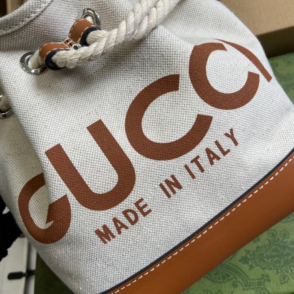 Gucci Mini Shoulder Bag With Gucci Print view 11