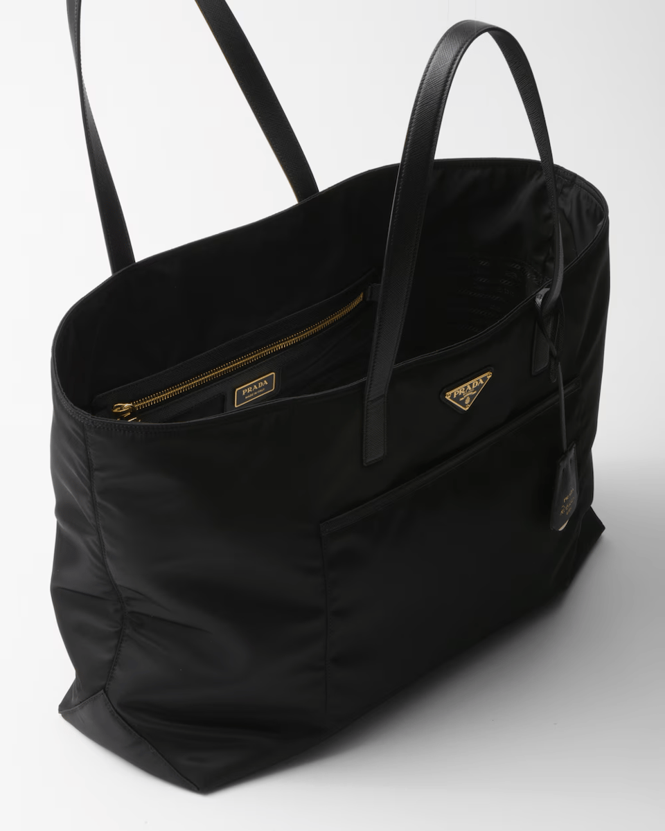 Prada Re-Edition 1978 large Re-Nylon Saffiano leather tote bag 43cm/ 16.9 in view 5