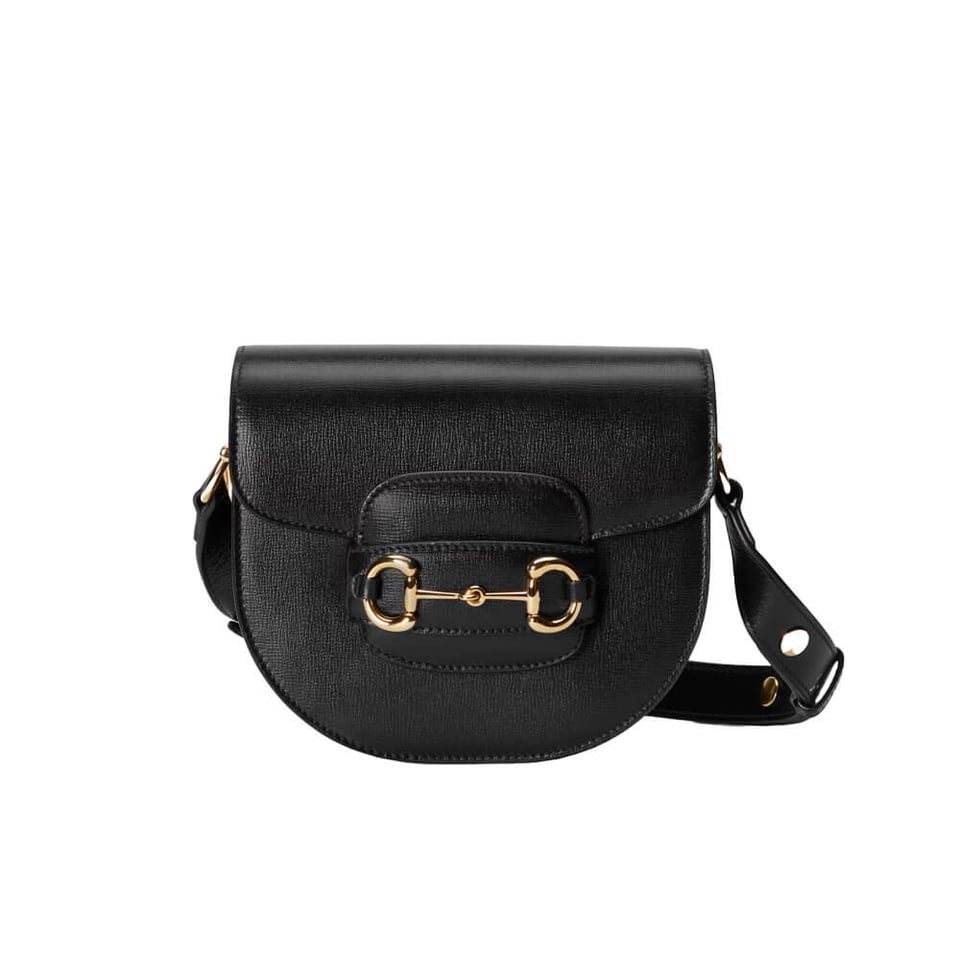 Gucci Leather Horsebit 1955 Mini Rounded Bag
