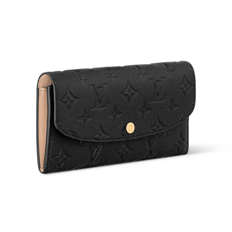 Louis Vuitton Monogram Empreinte Leather Emilie Wallet For Women 19cm M62369 view 3
