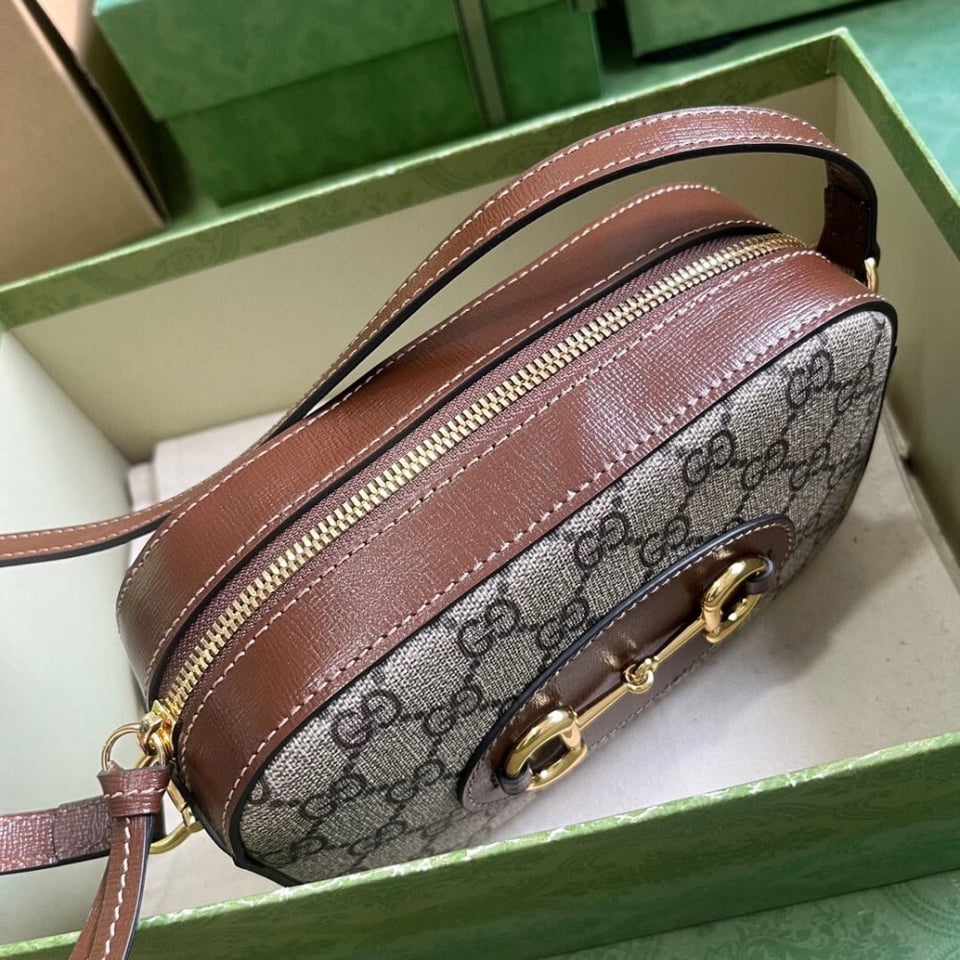 Gucci Horsebit 1955 Small Shoulder Bag view 13