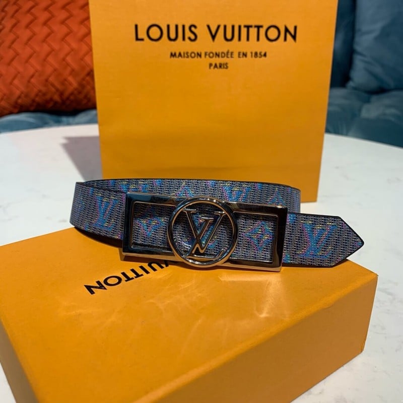 Louis Vuitton Dauphine 25mm Reversible Belt MP136U view 5