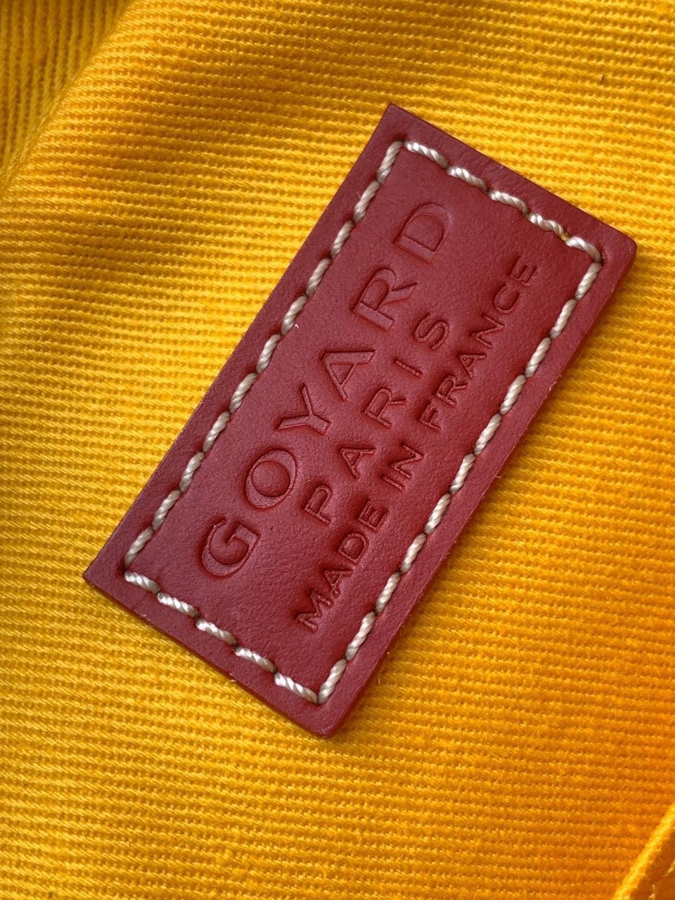 Goyard Yona Bag Coated MM 21Cm Red Canvas view 10