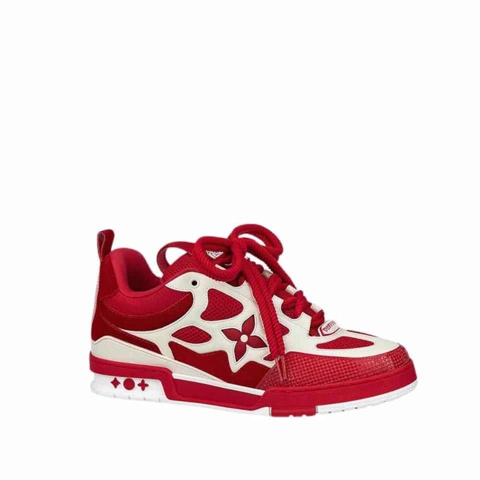Louis Vuitton Lv Skate Sneaker Red view 2