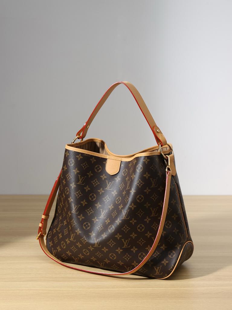 Louis Vuitton Delightful Monogram Bag Brown 40Cm M40352 view 10