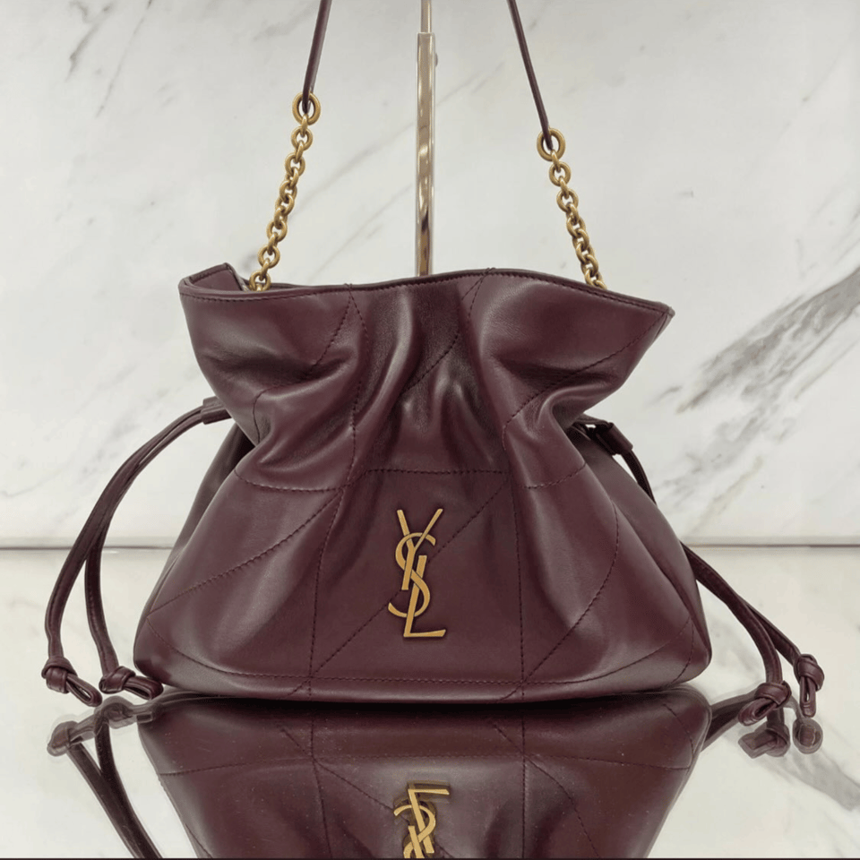 Saint Laurent Jamie Drawstring Shoulder Bag 26cm/10.2in view 4