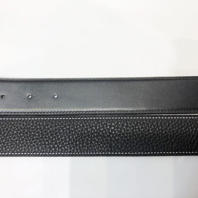 Hermes H Belt Buckle &amp; Reversible Leather Strap 38 mm HB02 view 11