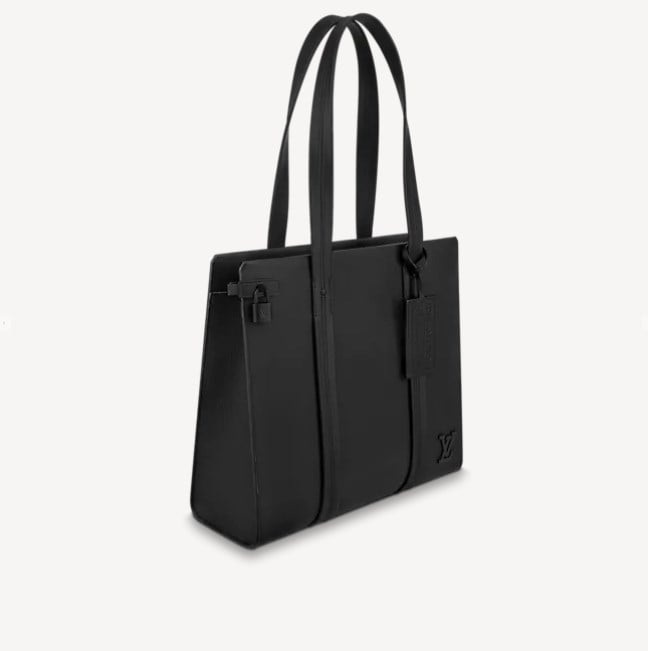 Louis Vuitton Aerogram Takeoff Tote Bag Black 37Cm M57308 view 4