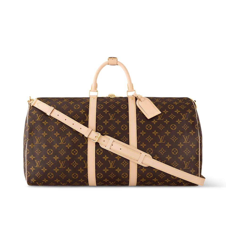 Louis Vuitton Monogram Keepall Bandouliere 55Cm M41424 view 2