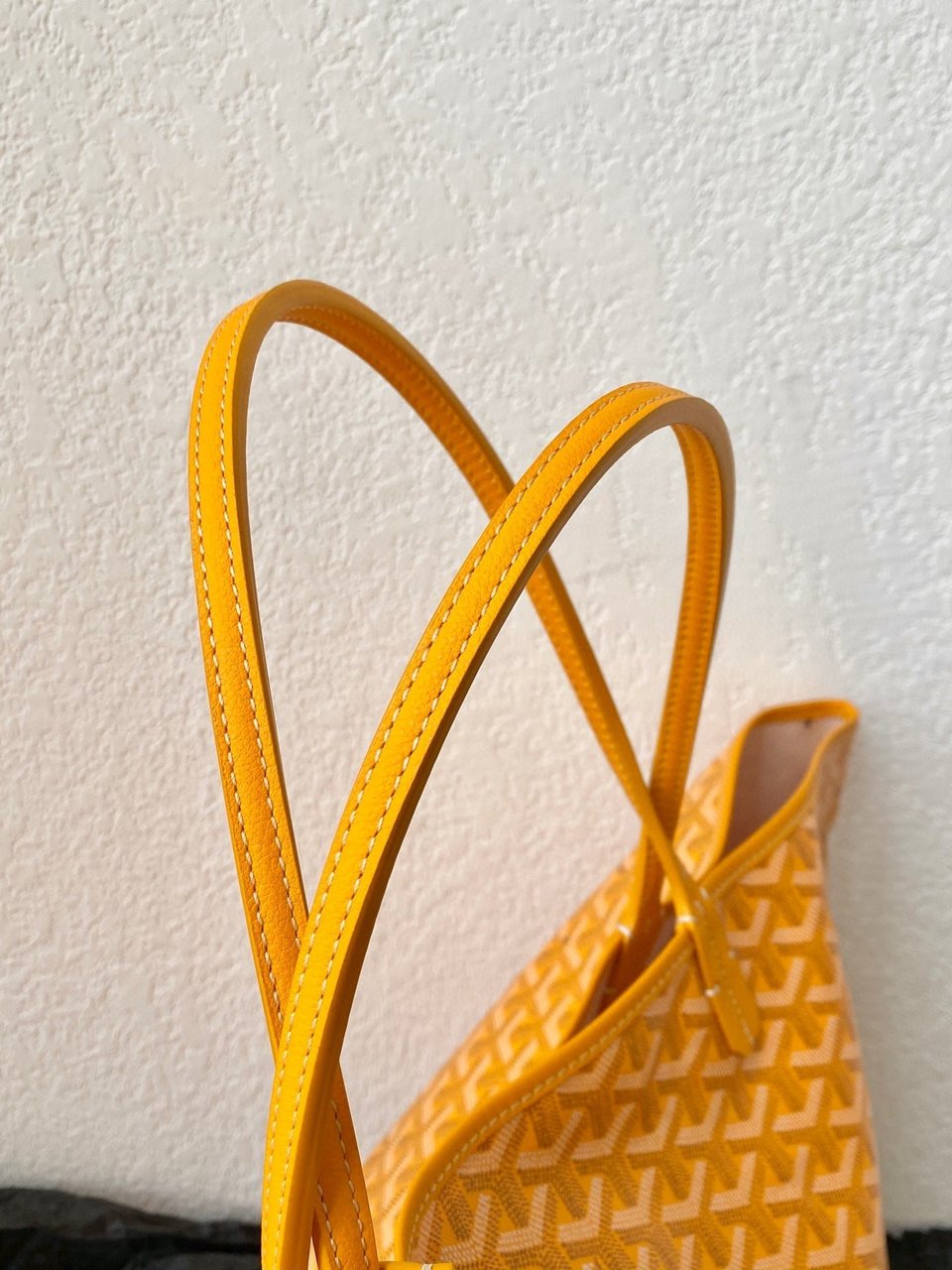 Goyard Saint Louis Gm 40Cm Yellow Canvas view 5