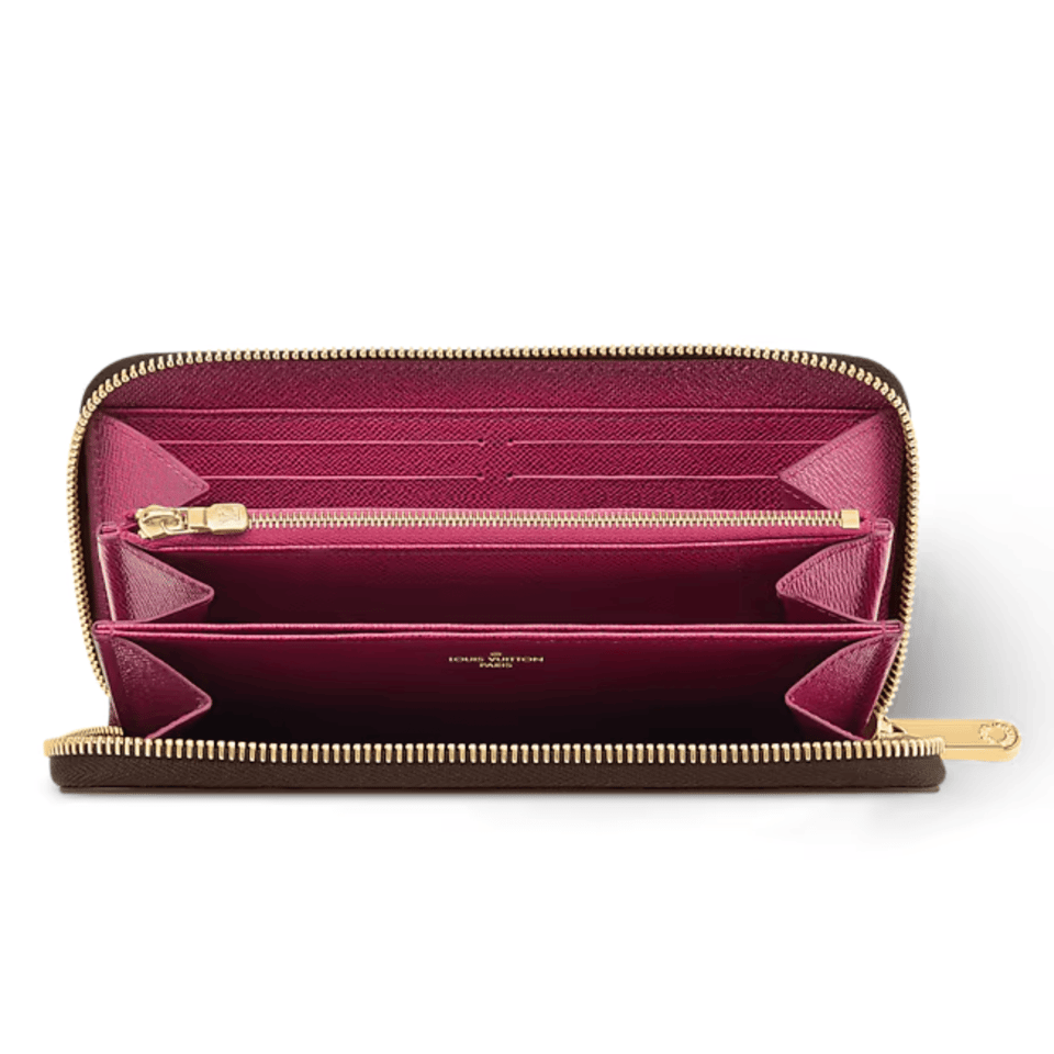 Louis Vuitton Fuchsia Zippy Wallet For Women 20cm M41895 view 3