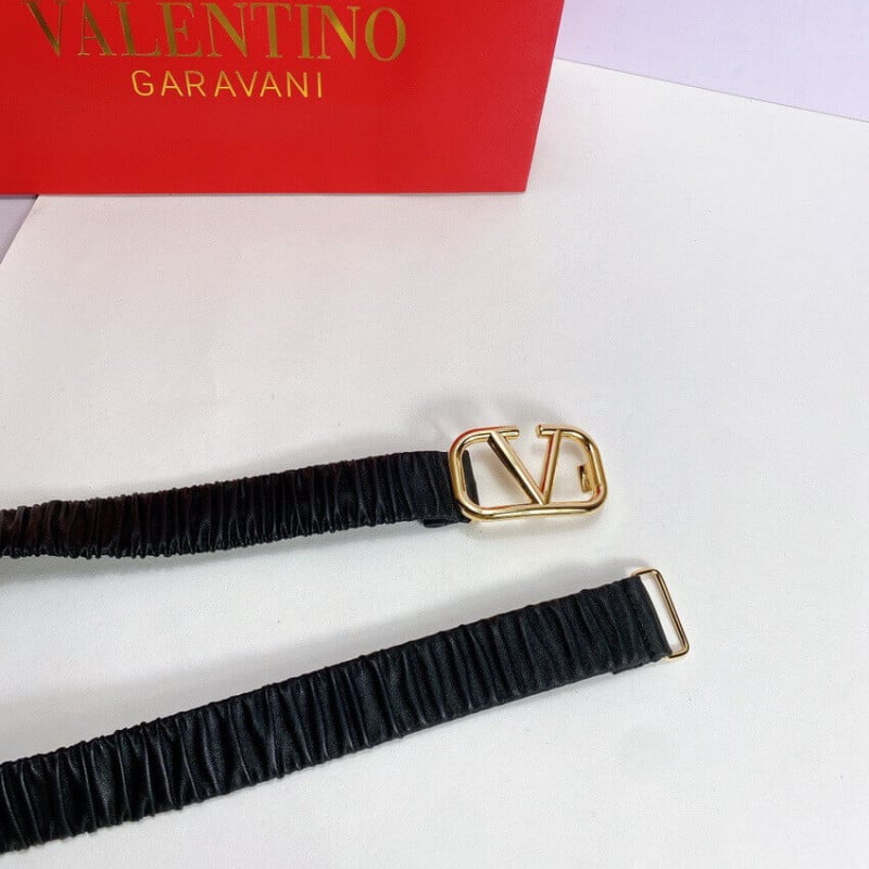 Valentino Garavani Vlogo Elastic 3.0cm Belt view 5