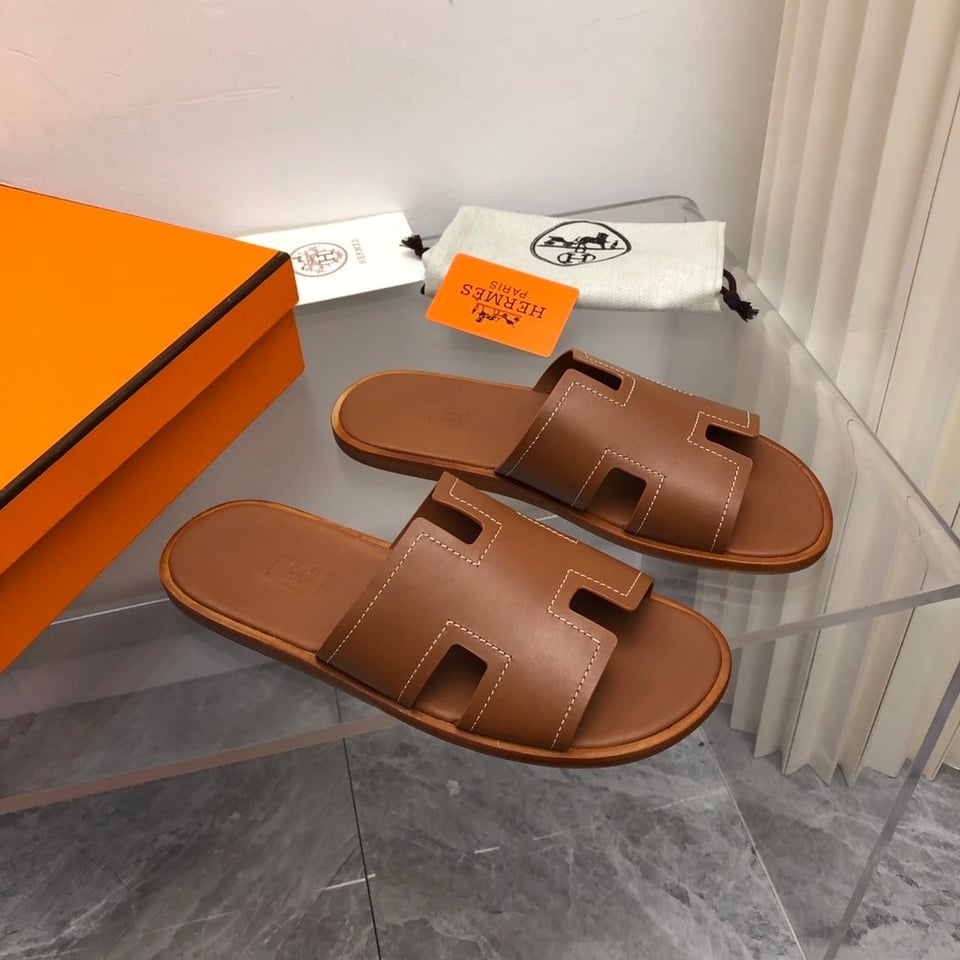 Hermes Izmir Sandal Brown H221826Zha3415 view 9