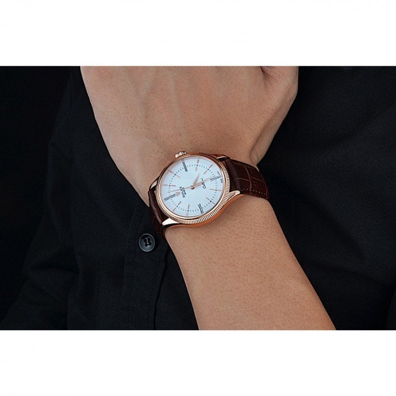 Rolex Cellini 39mm White Dial 622655 view 10