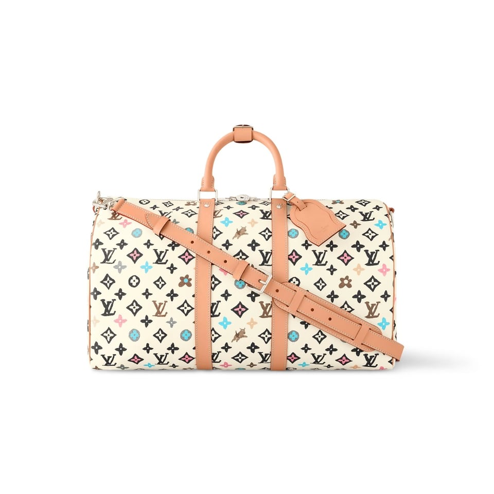 Louis Vuitton Keepall Bandouli Re Vanilla 40Cm M25233 view 2
