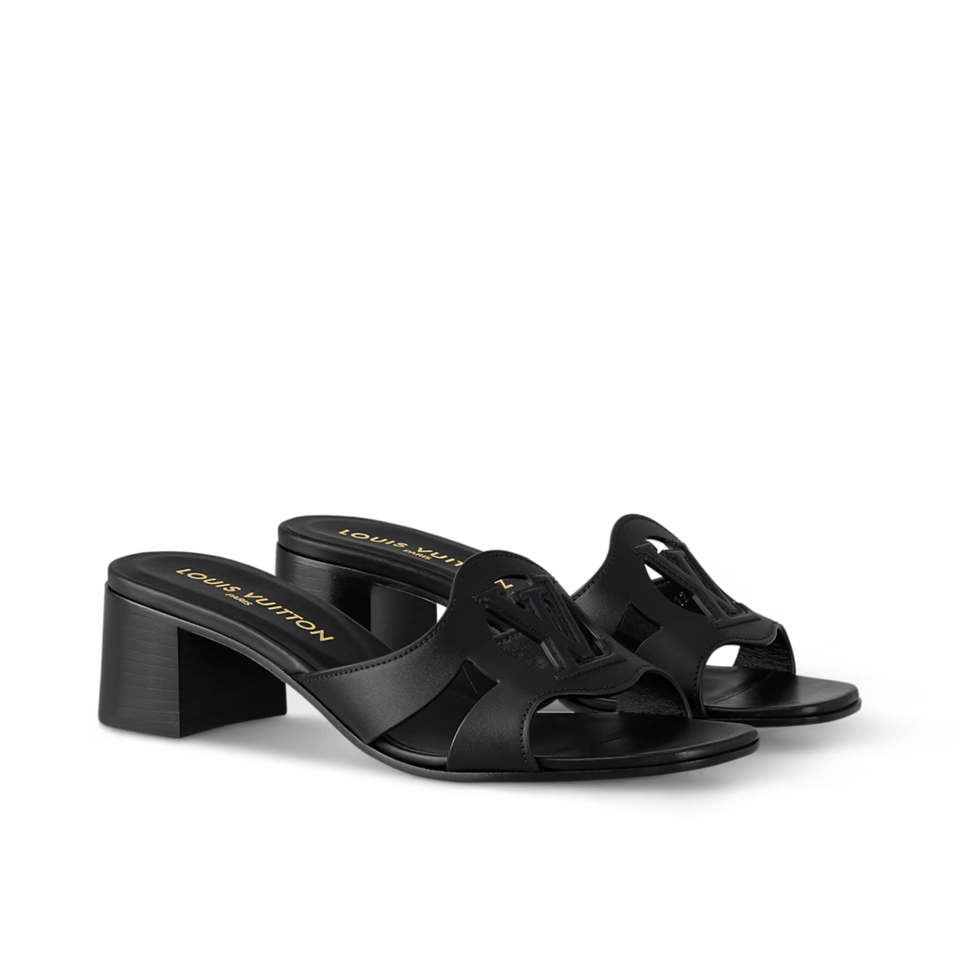 Louis Vuitton Lv Isola Mule Black view 2
