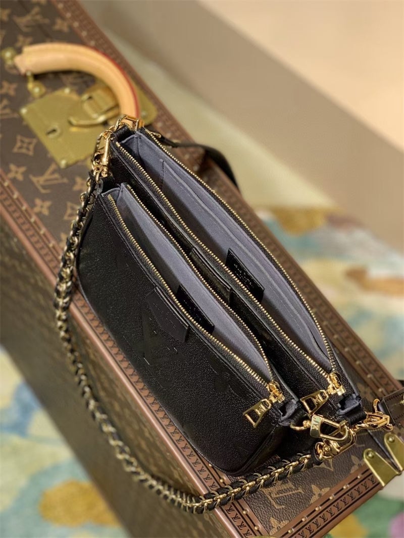 Louis Vuitton Multi Pochette Accessoires 25Cm Black Noir view 9