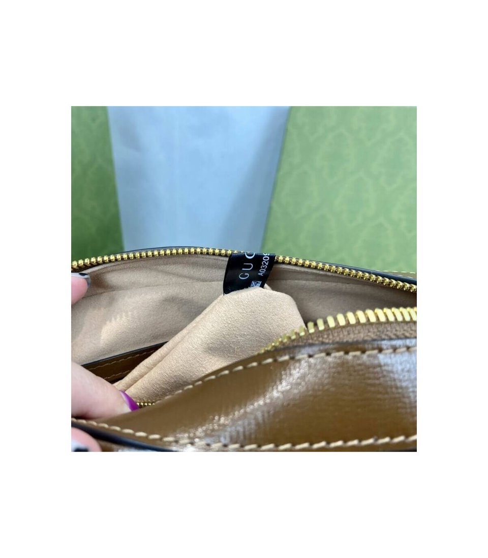 Gucci Horsebit 1955 Small Leather Shoulder Bag view 11