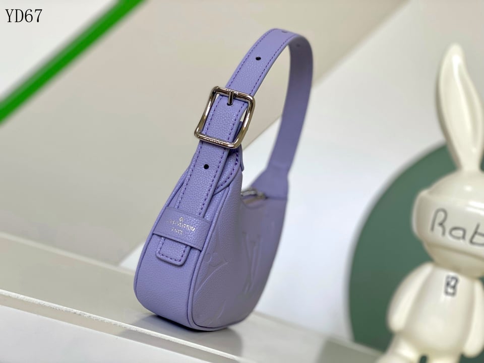 Louis Vuitton Monogram Empreinte Purple Shoulder Bag 20Cm M82391 view 3
