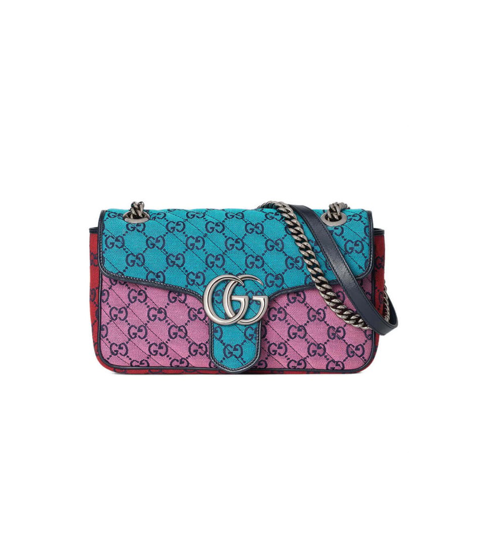Gucci GG Marmont Multicolour Small Shoulder Bag view 2