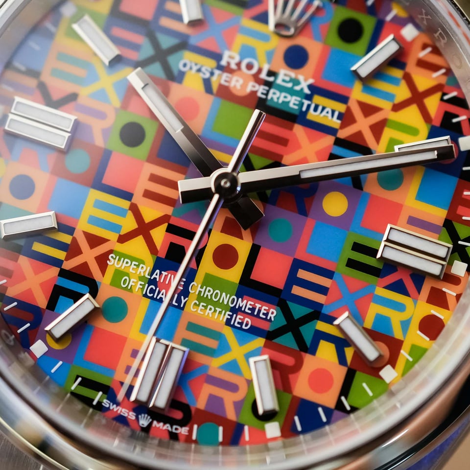 [Superclone] Rolex Oyster Perpetual 41mm Multicoloured Dial Oyster 134300 view 6
