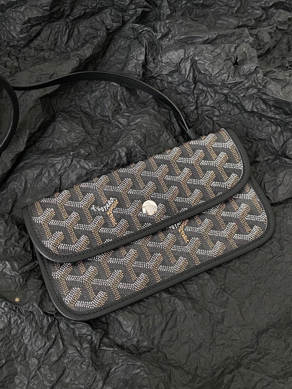 Goyard Saint Louis Gm 40Cm Black Canvas view 8