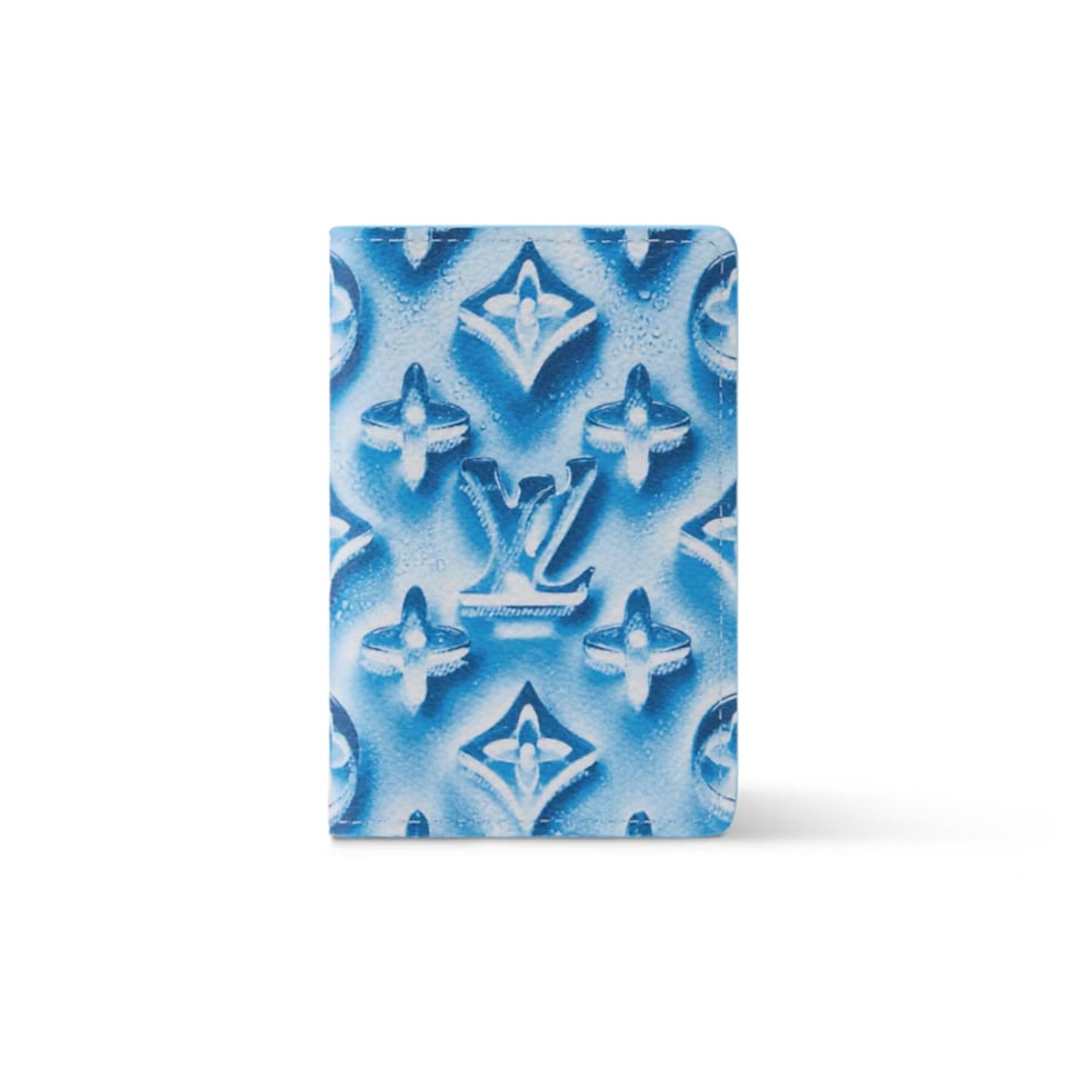 Louis Vuitton Pocket Organizer – Frozen Blueberry Blue 7.6cm/3in M28622