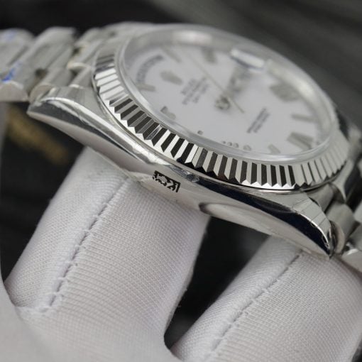 [Superclone] Rolex Day-Date 36mm White Dial President 128236 view 5