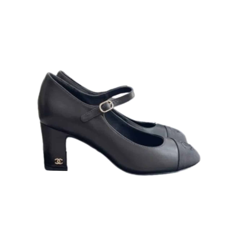 Chanel Mary Janes Black G45118 B14015 94305 view 2