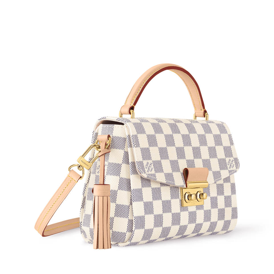 Louis Vuitton Damier Azur Croisette 25Cm view 9