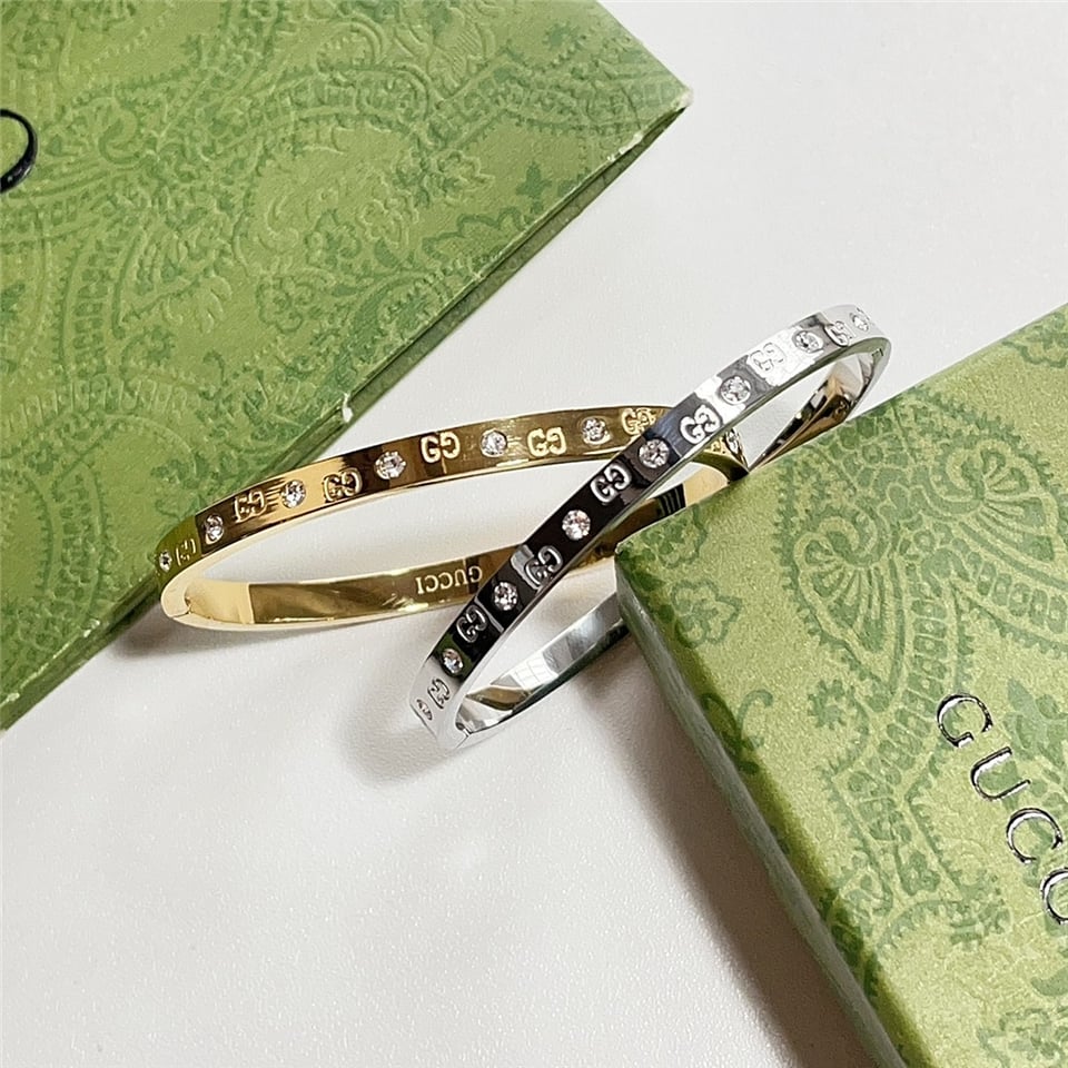Gucci Gg Bracelet Gold 4Mm