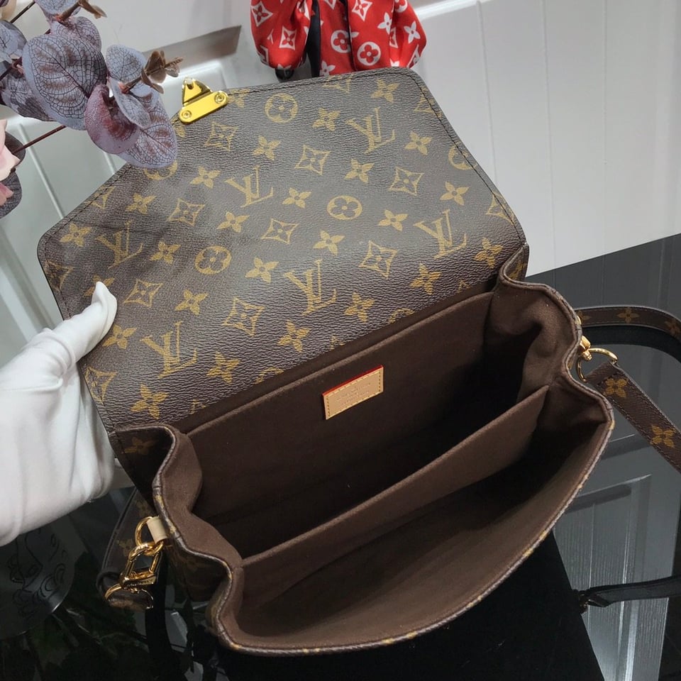 Louis Vuitton Monogram Canvas Pochette M Tis 25Cm M44875 view 12