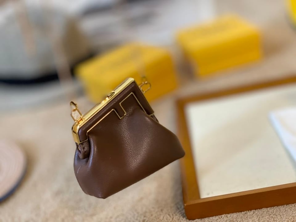 Fendi Nano Fendi First Charm Brown 9Cm 7As051Abvef12G2 view 6