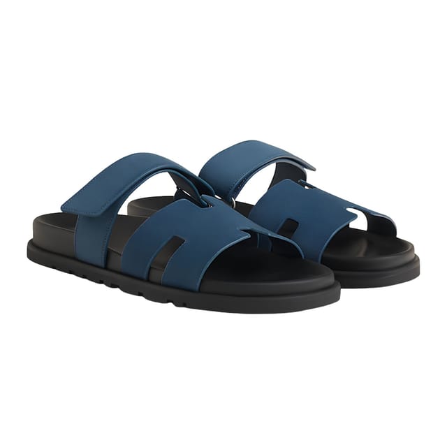 Hermes Chypre Sandal Bleu Turquin Color Goatskin H222856ZHBT400