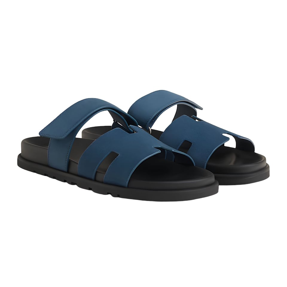 Hermes Chypre Sandal Bleu Turquin Color Goatskin H222856ZHBT400