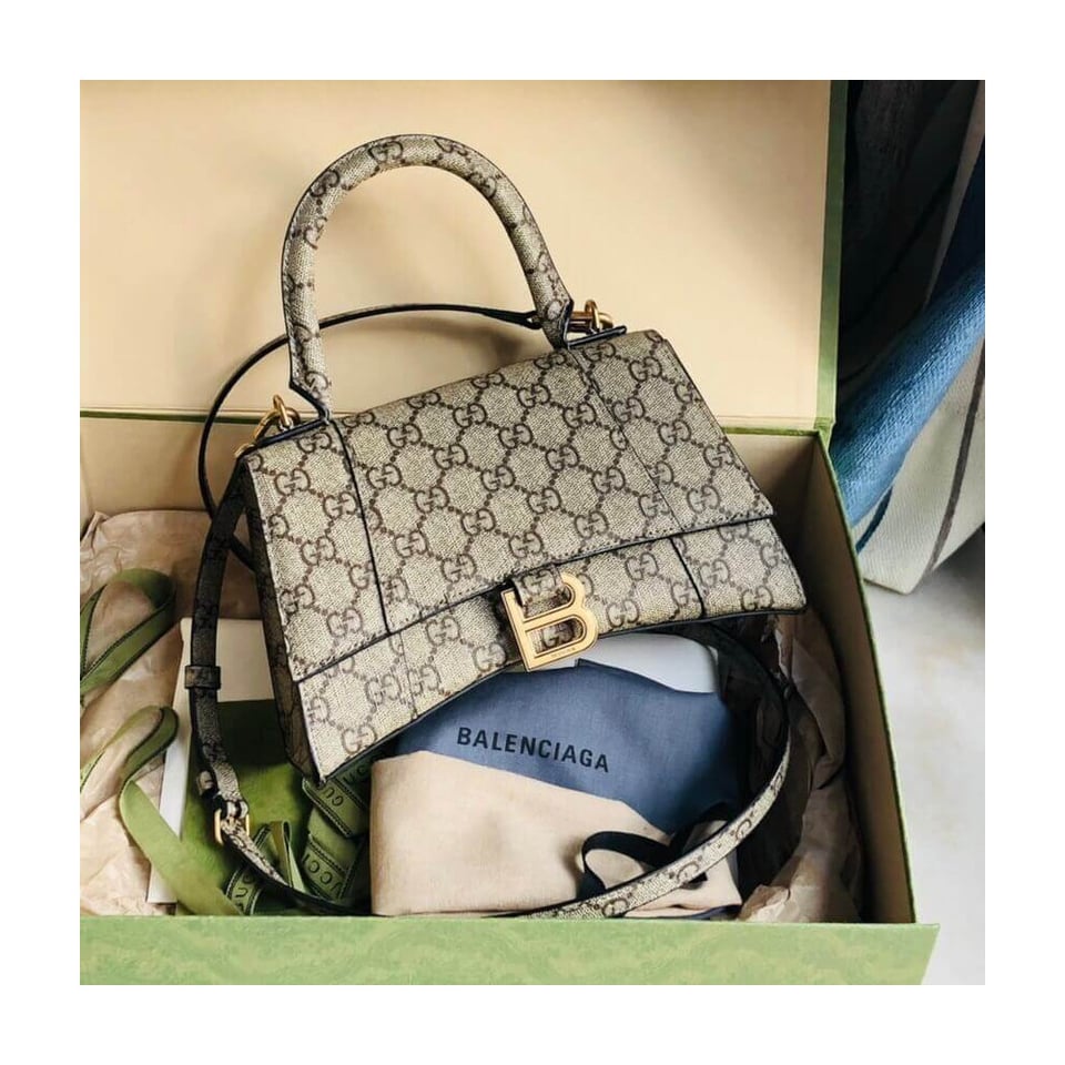 Gucci x Balenciaga The Hacker Project Small Hourglass Bag view 8